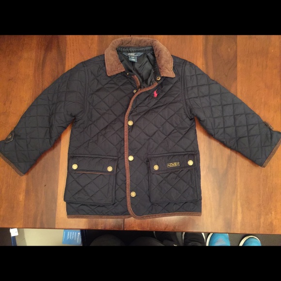 ralph lauren boys quilted jacket
